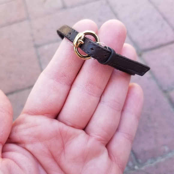 GUCCI Snakeskin Whipstitch Ankle Strap Wedges - Picture 11 of 11